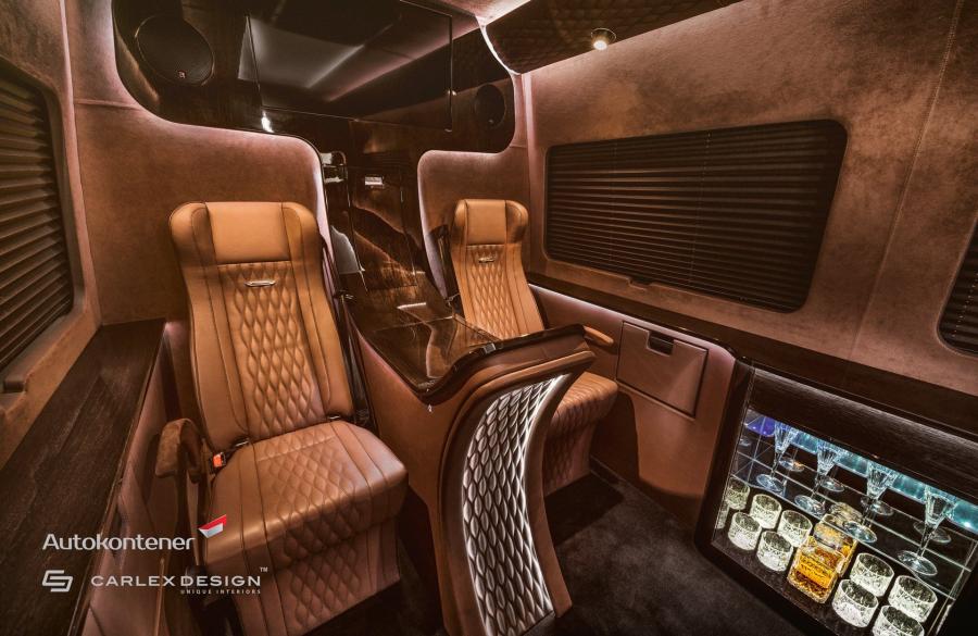 Интерьер Mercedes-Benz Sprinter by Carlex Design 2017 года  (фото 4 из 13)
